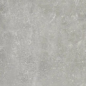 betonszürke szerelt fa tálalószekrény 80x33x70 cm