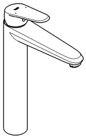 GROHE 23432000 - EURODISC COSMOPOLITAN mosdócsaptelep, XL méret, króm