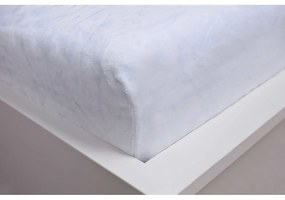 Fehér gumis mikroplüss lepedő 180x200 cm – Jerry Fabrics