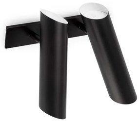 FARO 29876 - Fali spotlámpa LINK 2xGU10/11W/230V fekete