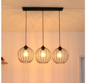 MERCURE LED csillár 3xE27/15W/230V, kábelre szerelhető