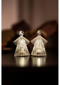 Fénydekoráció készlet 2 db-os ø 6,5 cm Alberte – Sirius