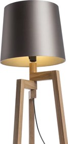 RENDL CONNY 35/30 állólámpa búra Monaco galambszürke/ezüst PVC max. 23W