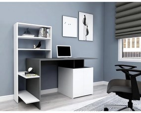 Íróasztal Melis - White, Anthracite
