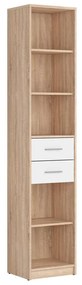 Regál Nepo Plus 26 (szonoma tölgy + fehér) . 1098381