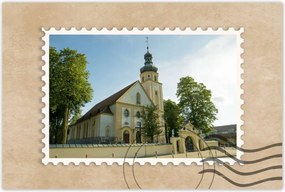 Poszterek 90x60 Erdélyi templom