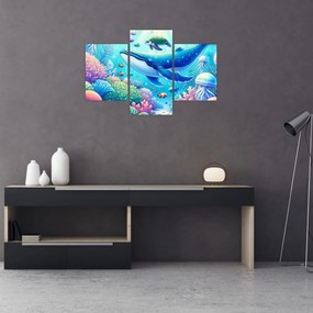 Kép – Víz alatti világ (90x60 cm)