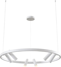 Maytoni MOD102PL-L42W - LED kábeles csillár SATELLITE LED/42W/230V fehér