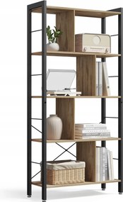 Könyvespolc szekrény könyvespolc növények elegáns rusztikus loft