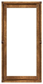 ültető rozsdás 40x80x40 cm időjárásálló acélból