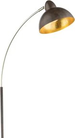 Globo 24703SR Állólámpa, metál rozsdaszínű, matt réz, kapcsolóval, LxWxH:510x250x1550, Foglalat típusa:1xE27 40W 230V