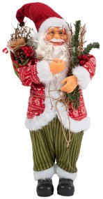Tutumi, karácsonyi figura Mikulás XL 87cm KL-21X39, tarka, CHR-06980