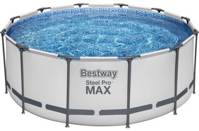 Bestway Steel Pro Max Navagio D:366cm fémvázas medence szett