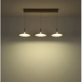 Globo 15635SA-3H - LED csillár kábelen LAMPONE LED/24W/230V 4000K krémszínű