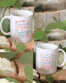 CottonCord színes bögre 330 ml