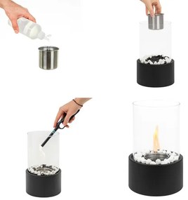 Füstmentes, szabadon álló biokandalló házba és teraszra - KAMINER 00026300