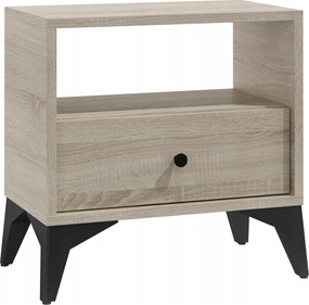 Éjjeliszekrény Éjjeli Asztal N8 Sonoma