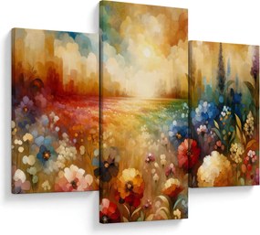 Kép - Színes rét (90x60 cm)