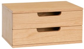 Natúr színű függő éjjeliszekrény tölgyfa dekorral AtHand – Hübsch