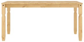 Corona tömör fenyőfa ebédlőasztal 160 x 80 x 75 cm