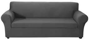 Fotel-, és kanapévédő huzat több típusban-3 személyes kanapéhoz-szürke