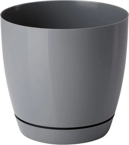 Form Plastic Kerek kaspó állvánnyal Toscana 17 Beton