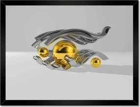 Poszterek keretben 40x30 Golyó a kézben