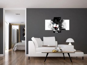 Kép - A titokzatos nő (90x60 cm)