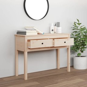 tömör fenyőfa tálalóasztal 100 x 35 x 75 cm