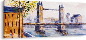 Kép - A város festménye (120x50 cm)