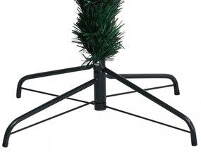zöld száloptikás műkarácsonyfa állvánnyal 120 cm