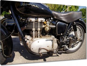 Képek 120x80 Junak Antik motorkerékpár