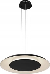 Piattino Függőlámpa Fekete 30W Led 3000K-4000k-6000K