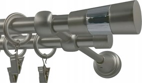 Fém Függönykarnis fi16+16 doris Szatén 140cm galvanizált