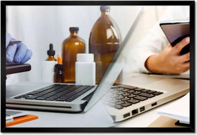 Poszterek keretben 60x40 Orvosi technológia