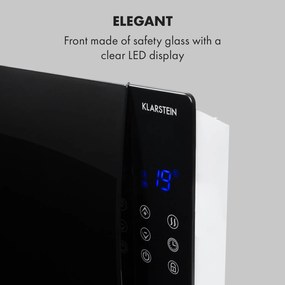 Klarstein Lindholm, konvektor, termosztát, időzítő, 2000 W