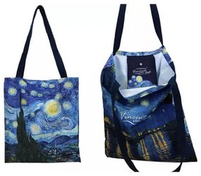 van Gogh Csillagos éj vászon táska 44x39 cm