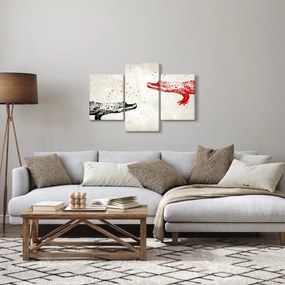 Kép - krokodilok (90x60 cm)