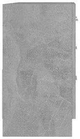 betonszürke szerelt fa mosdószekrény 63 x 30 x 54 cm