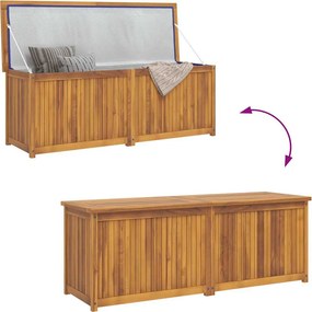 Tömör Tíkfa Kerti Láda 150 X 50 X 55 Cm