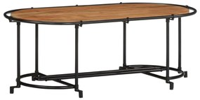 Tömör akácfa dohányzóasztal 110 x 55 x 40 cm