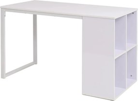 vidaXL fehér íróasztal 120 x 60 x 75 cm