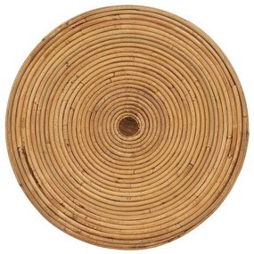 Rattan kerek tárolóasztal ø 60 cm – Ixia