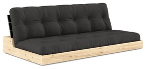 Sötétszürke kinyitható kanapé 196 cm Base – Karup Design