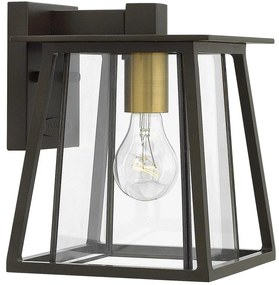 Elstead HK-WALKER2-S - Kültéri fali lámpa WALKER 1xE27/100W/230V IP44