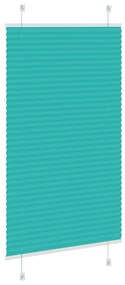 pliszírozott redőny Benzinzöld 70x150 cm szövetszélesség
