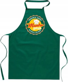 Konyhai Kötény zöld Nagypapa Konyhája Maestro ajándék nap FA_424_z