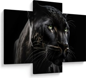 Kép - Fekete Párduc (90x60 cm)
