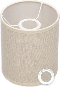 Ecru Függő álló lámpabúra Lámpabúra 13,5