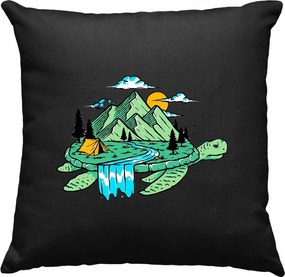 Gyerek teknős párna színes 1 fekete